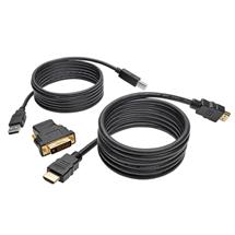 Tripp Lite P782006DH HDMI/DVI/USB KVM Cable Kit, 6 ft. (1.83 m), 1.8