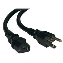 Tripp Lite HeavyDuty Computer Power Cord Lead Cable, 15A, 14AWG (NEMA