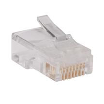 Tripp Lite N030100 RJ45 Plugs for Round Solid / Stranded Conductor