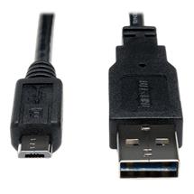Universal Reversible USB 2.0 Cable, 28/24AWG (Reversible A to 5Pin