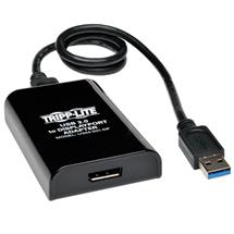Tripp Lite USB 3.0 SuperSpeed to DisplayPort DualMonitor Cable, 512 MB