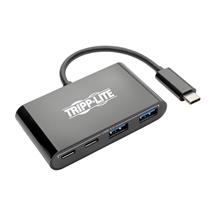 Tripp Lite U4600042A2CB 4Port USBC Hub, USB 3.x (5Gbps), 2x USBA, 2x