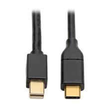 USBC to Mini DisplayPort Active Adapter Cable (M/M), 4K 60 Hz, Black,