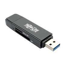 Tripp Lite Memory Card Readers & Adapters | Tripp Lite U452000SDA USBC Memory Card Reader, 2in1 USBA/USBC, USB 3.1