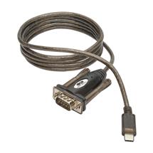 Tripp Lite Serial Cables | Tripp Lite U209005C USBC to RS232 (DB9) Serial Adapter Cable (M/M), 5