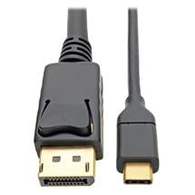 Tripp Lite Graphics Adapters | Tripp Lite U444003DP USBC to DisplayPort Active Adapter Cable (M/M),