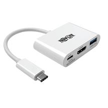 Tripp Lite U44406NH4UC USBC to HDMI 4K Adapter with USB 3.x (5Gbps)