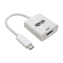 USB-C to HDMI Adapter (M/F) - 4K 60 Hz, HDCP 2.2, White