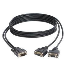 High Resolution VGA Monitor Y Splitter Cable (HD15 M to 2x HD15 F), 6