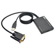 Tripp Lite P116003HDU VGA to HDMI Active Adapter Cable with Audio and