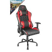 Trust GXT 707R Resto PC gaming chair Padded seat Black, Red