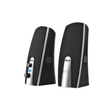 Portable Speaker | Trust MiLa 2.0 Speaker Set Black, Silver Wired 5 W