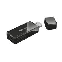 Memory Card Reader | Trust NANGA USB Black card reader | Quzo UK