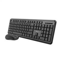 Trust ODY keyboard Mouse included RF Wireless QZERTY English Black