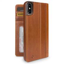 TwelveSouth Journal mobile phone case 14.7 cm (5.8") Wallet case Brown