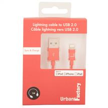 Urban Factory Cable USB to Lightning MFI certified  Red 1m (retail
