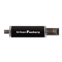 Urban Factory Micro SD card reader, two sided: USB and Micro USB for