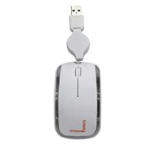 Urban Factory Mouse Small Jerry"s, Retractable USB cable, 800dpi,