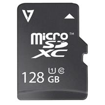 V7 VFMSD128GUHS1R-3E memory card 128 GB MicroSDXC Class 10