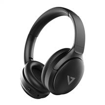 V7 HB800ANC headphones/headset Wireless Headband Calls/Music USB TypeC