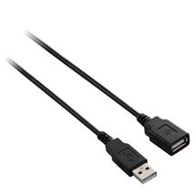 V7 Cables | V7 Black USB Cable USB 2.0 A Female to USB 2.0 A Male 5m 16.4ft