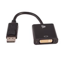 Video Cable | V7 Black Video Adapter DisplayPort Male to DVI-I Female