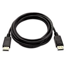 V7 Black Video Cable DisplayPort Male to DisplayPort Male 3m 10ft | V7 Black Video Cable DisplayPort Male to DisplayPort Male 3m 10ft