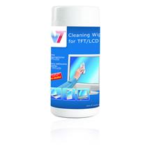 Computer Cleaning Kit | V7 Cleaning Wipes for TFT / LCD | Quzo UK