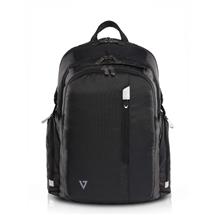 V7 J153401 Polyester Black backpack | Quzo UK