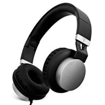 V7 Lightweight Headphones - Black/Silver | In Stock
