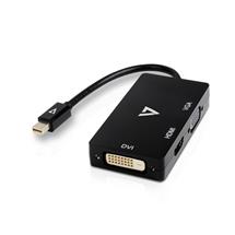 V7 Mini DisplayPort Adapter (m) to VGA, HDMI or DVI (f)