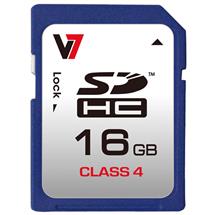 V7 SDHC Memory Card 16GB Class 4 | Quzo UK