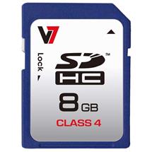 V7 Memory Cards | V7 SDHC Memory Card 8GB Class 4 | In Stock | Quzo UK
