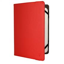 V7 Universal Folio Case for iPads and Tablet PCs 7” to 8" - red