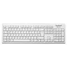V7 USB Wired Keyboard - White - DE | Quzo UK
