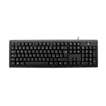 V7 USB/PS2 Wired Keyboard – IT, Fullsize (100%), Wired, USB,