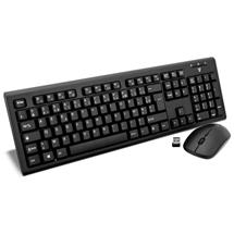 V7 Wireless Keyboard and Mouse Combo – FR, Fullsize (100%), Wireless,