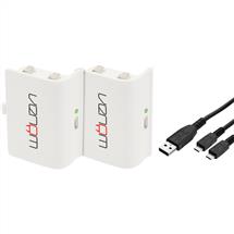 VENOM | Venom Twin Rechargeable Battery Packs - White | Quzo