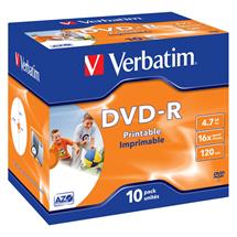 Verbatim 43521 blank DVD 4.7 GB DVD-R 10 pc(s) | Quzo UK