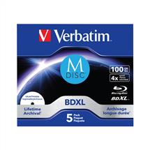 Verbatim 43834 blank Blu-Ray disc BDXL 100 GB 5 pc(s)