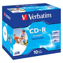 Blank CDS | Verbatim CD-R AZO Wide Inkjet Printable 700 MB 10 pc(s)