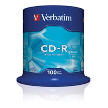 Blank CDS | Verbatim CD-R Extra Protection 700 MB 100 pc(s) | Quzo