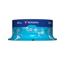 Verbatim CD-R 52x 25pk Spindle | Quzo UK