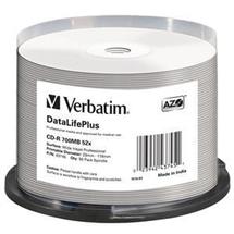 Blank CDS | Verbatim CD-R 52x DataLifePlus 700 MB 50 pc(s) | Quzo