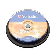 Verbatim DVD-R Matt Silver | Verbatim DVD-R Matt Silver 4.7 GB 10 pc(s) | Quzo UK