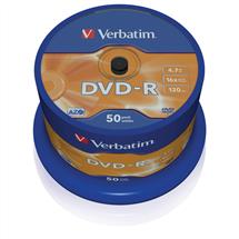 Verbatim Blank Dvds | Verbatim DVD-R Matt Silver 4.7 GB 50 pc(s) | In Stock