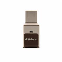 Verbatim FingerPrint Secure - USB 3.0 Drive with fingerprint scanner and AES-256 HW encryption to p | Verbatim FingerPrint Secure  USB 3.0 Drive with fingerprint scanner