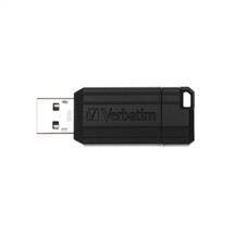 Verbatim PinStripe - USB Drive 16 GB - Black | Quzo UK