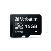 Verbatim Micro SDHC 16GB Class 10 | Quzo UK