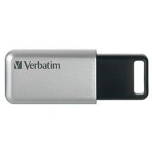 Verbatim Secure Pro | Verbatim Secure Pro - USB 3.0 Drive 16 GB - Silver
